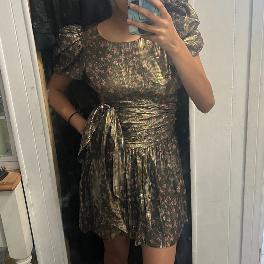 Love shack fancy mercy mini dress